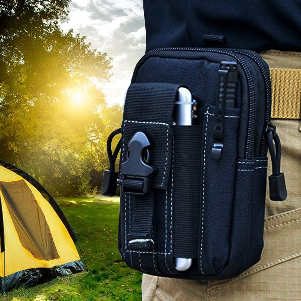 Outdoor Camping Hiking - Tactical Molle Belt Pouch Military Waist