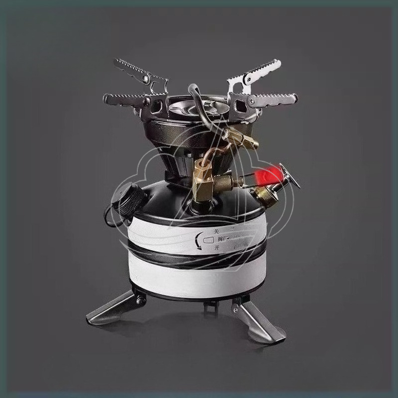 Outdoor Camping Stove - All-in-One Portable Camping Stove Kit Multi-Fuel