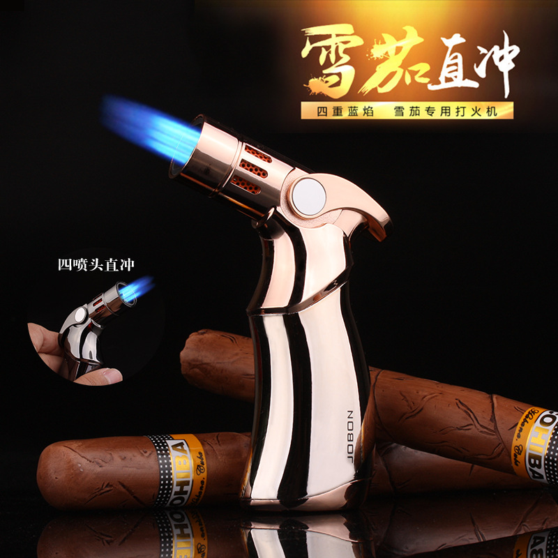 Outdoor Windproof Lighter - JOBON Creative Metal Outdoor Windproof Butane
