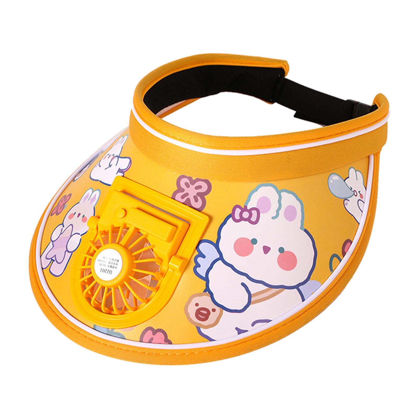 Outdoor Camping Show - Outdoor Sun Visor Fan Hat Rechargeable