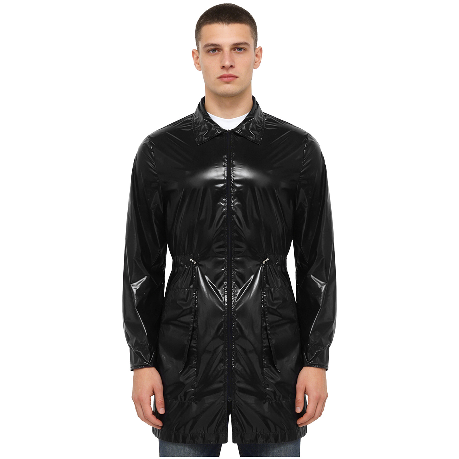 Outdoor Camping Hiking - Mens Waterproof Rain Jacket Coat Pockets
