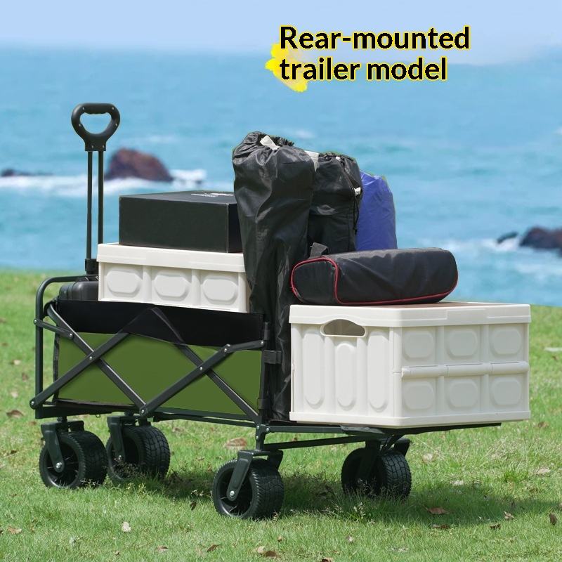 Outdoor Camping Hiking - Factory Sale Four Wheel Platform Camping