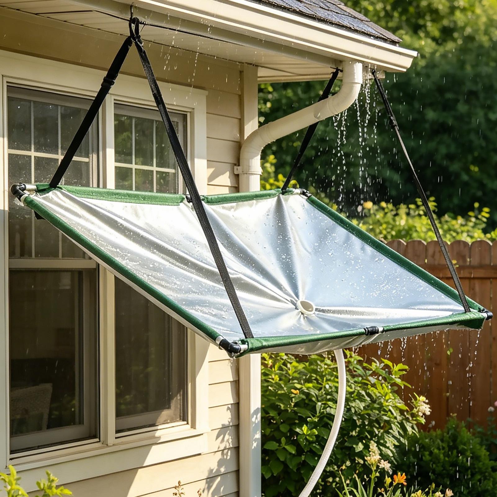 Outdoor Camping Water Filter - Rain Collector for Garden Water Harvester