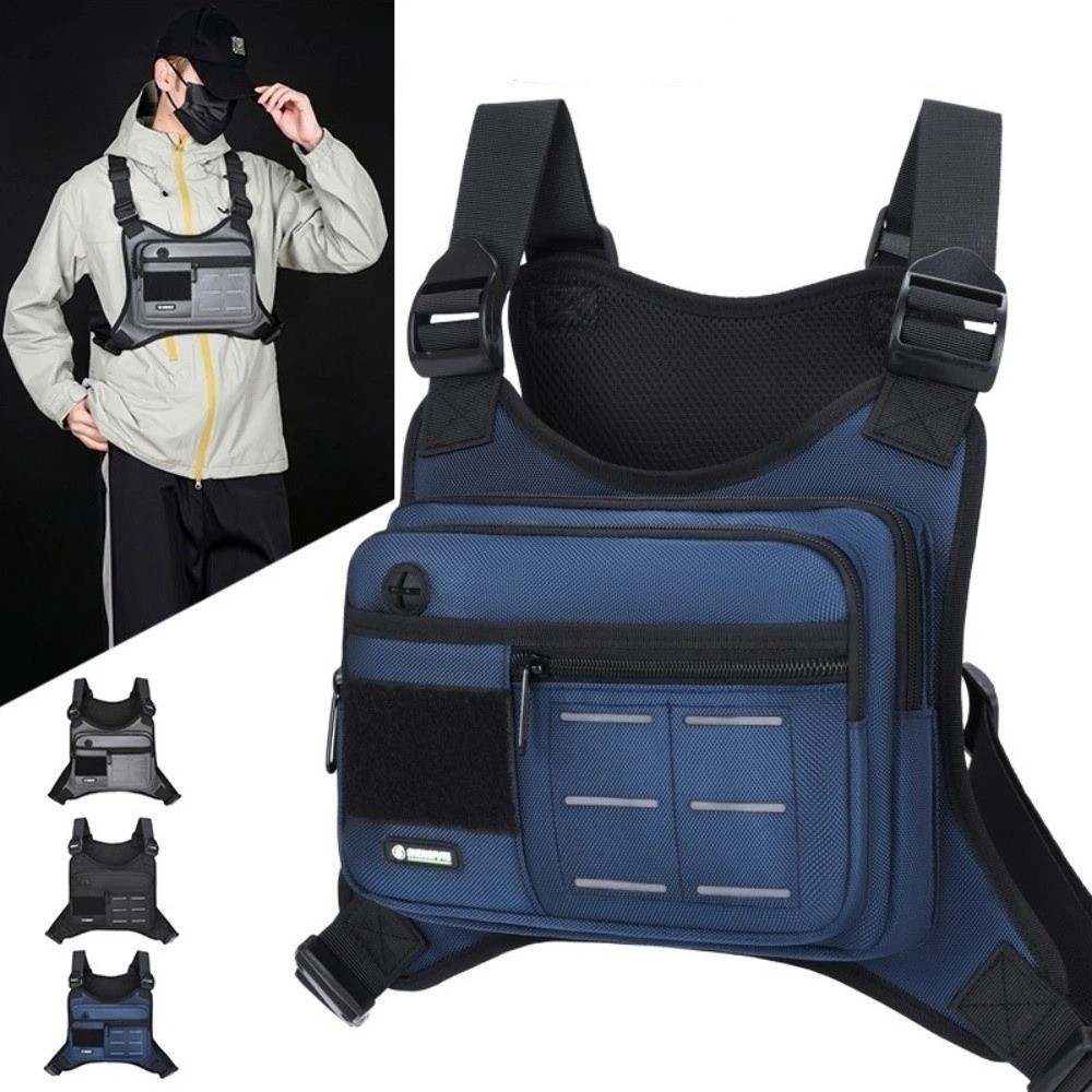 Outdoor Camping Show - Outdoor Nylon Sport Vest Backpack Lightweight