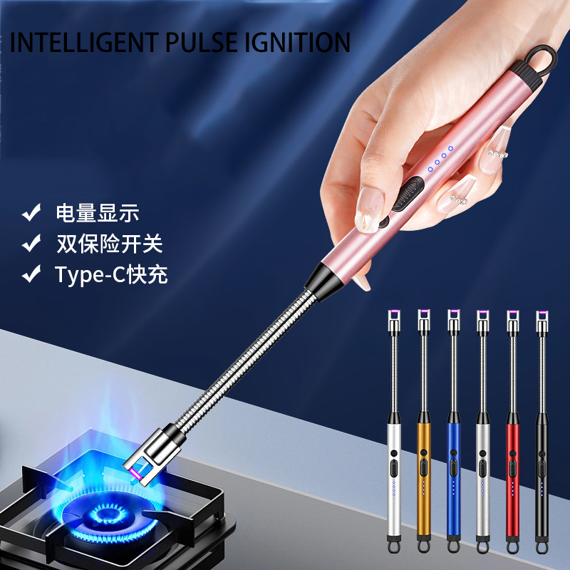 Outdoor Windproof Lighter - Creative Electric Solitary Electronic Pulse Ignition