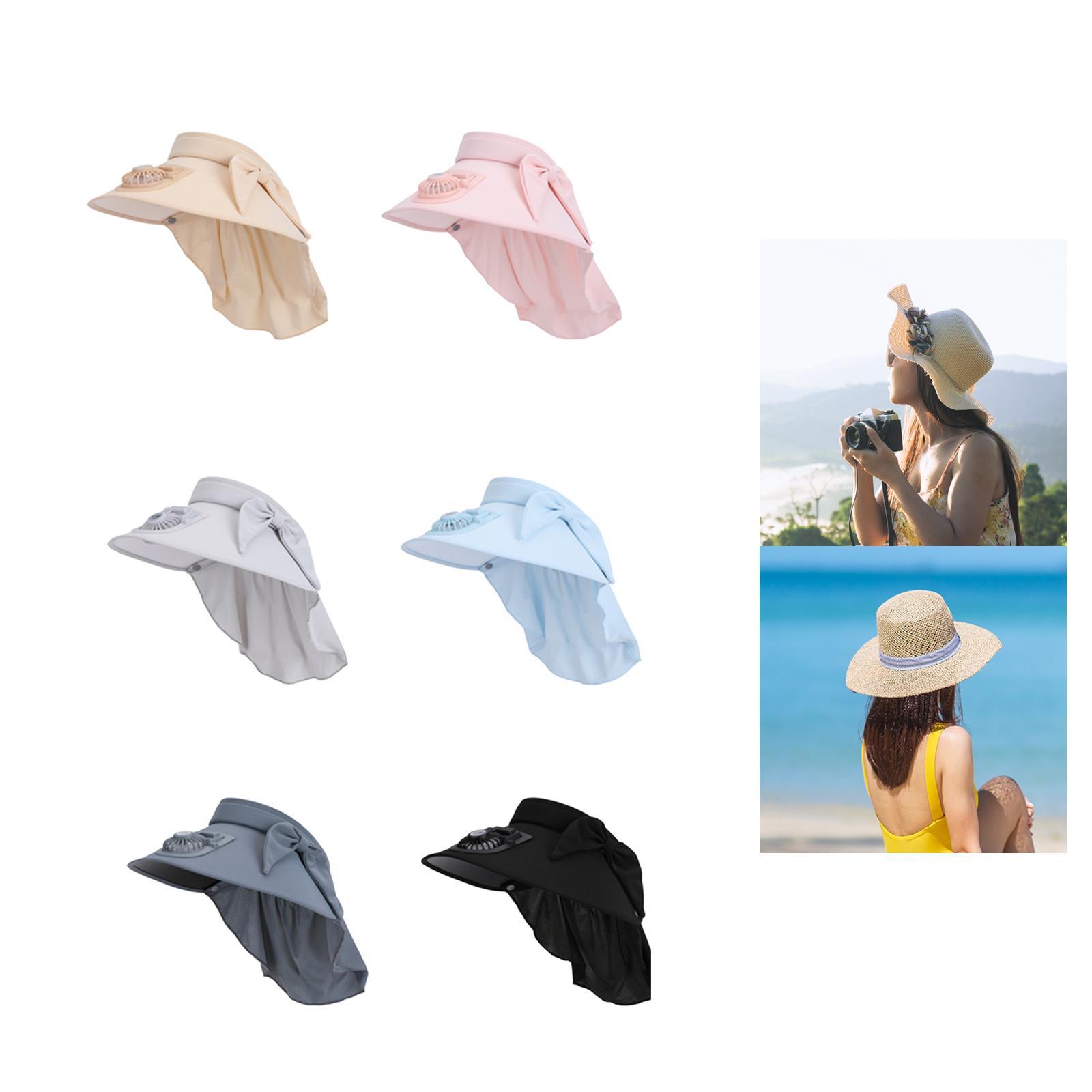 Outdoor Camping Show - Fan Visor Hat Breathable Modern Portable