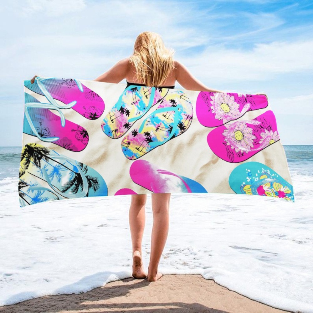 Camp Towel Microfiber - 1PC Large Size Beach Blanket Microfiber
