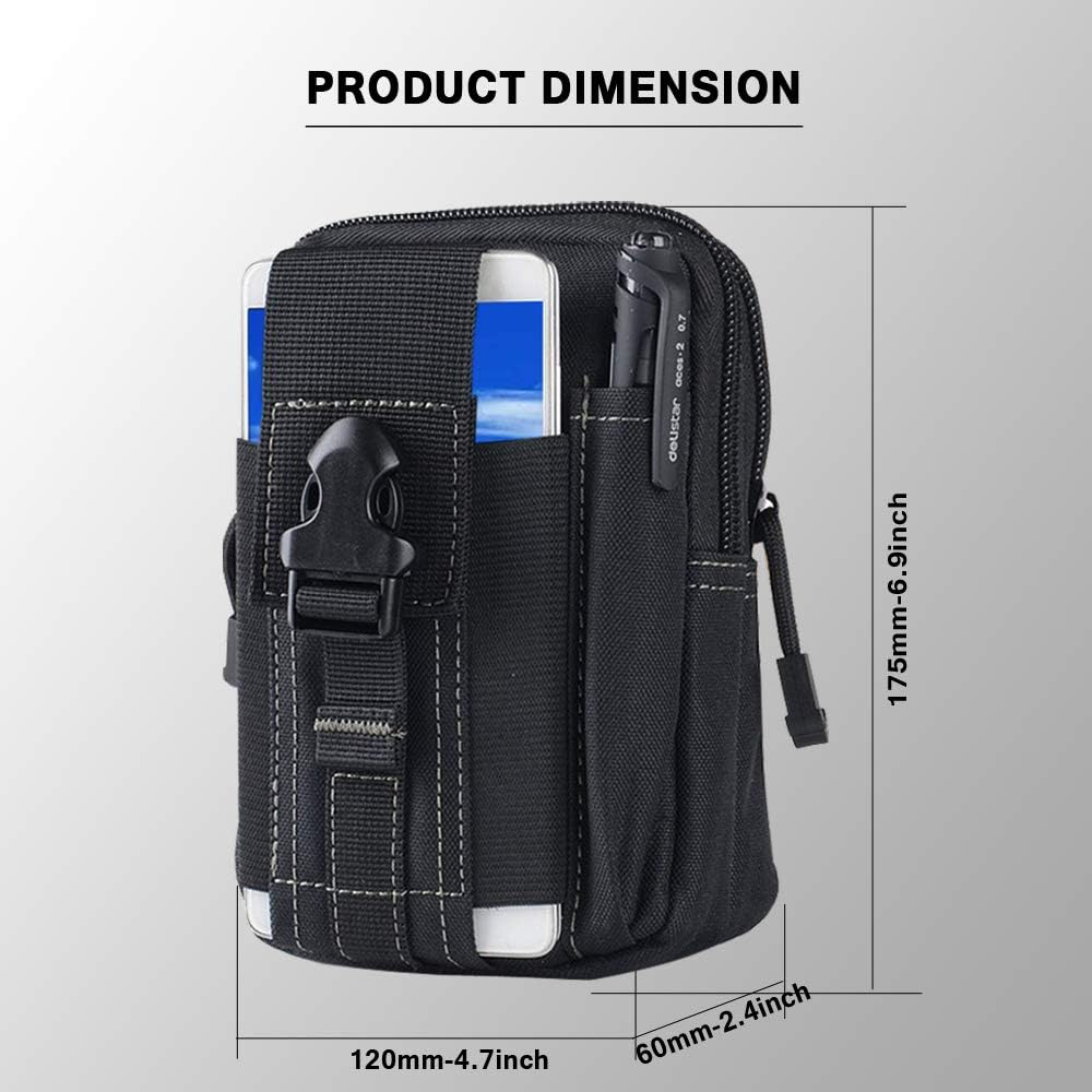 Tactical Molle Belt Pouch Mili - огляд і ціна Outdoor Camping Hiking