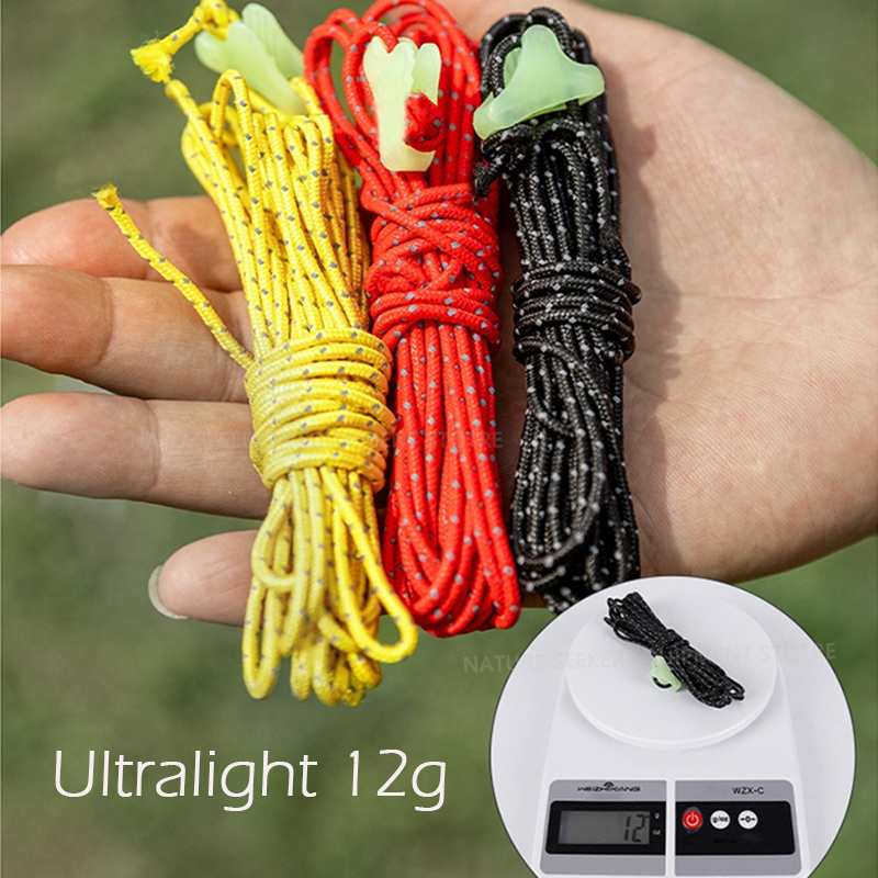 HIKEMAN 4Pcs Dyneema Guyline U - огляд і ціна Outdoor Camping Guy