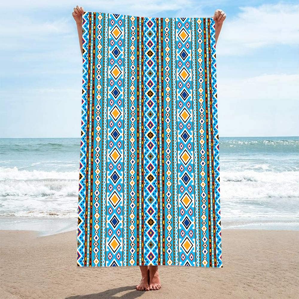 Abstract Beach Towel 70x140CM  - огляд і ціна Camp Towel Microfiber