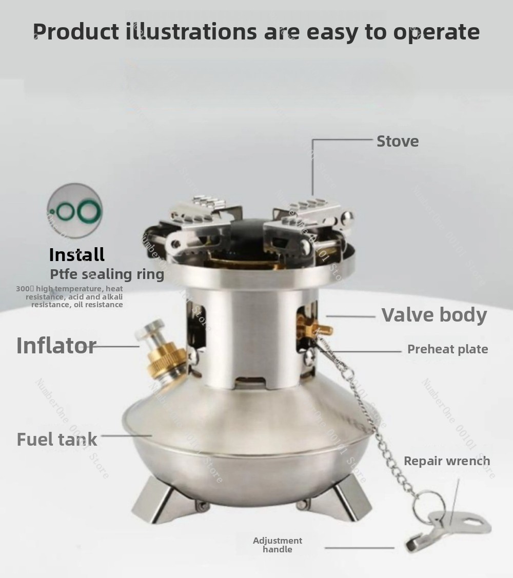 Outdoor maintenance-free porta - огляд і ціна Outdoor Camping Stove