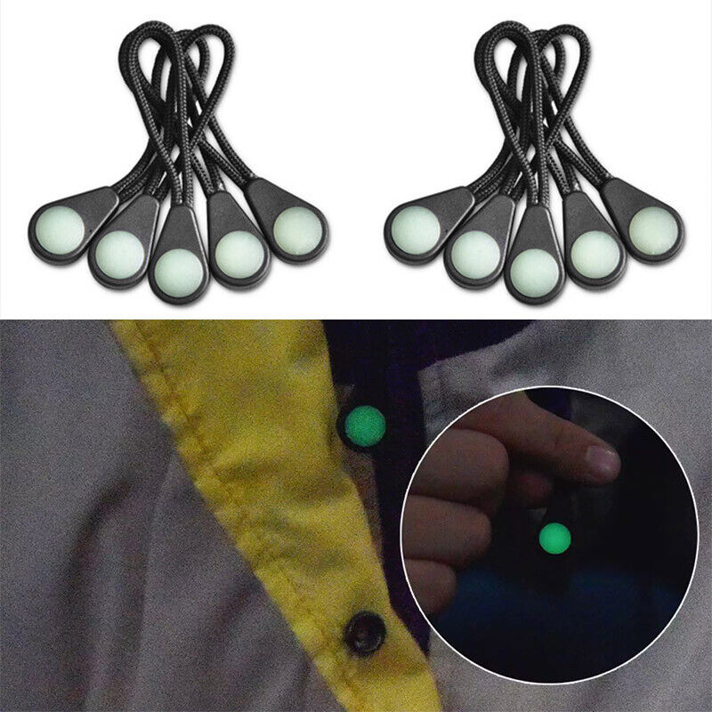 20/10pcs Luminous Zipper Pulle - огляд і ціна Outdoor Camping Show