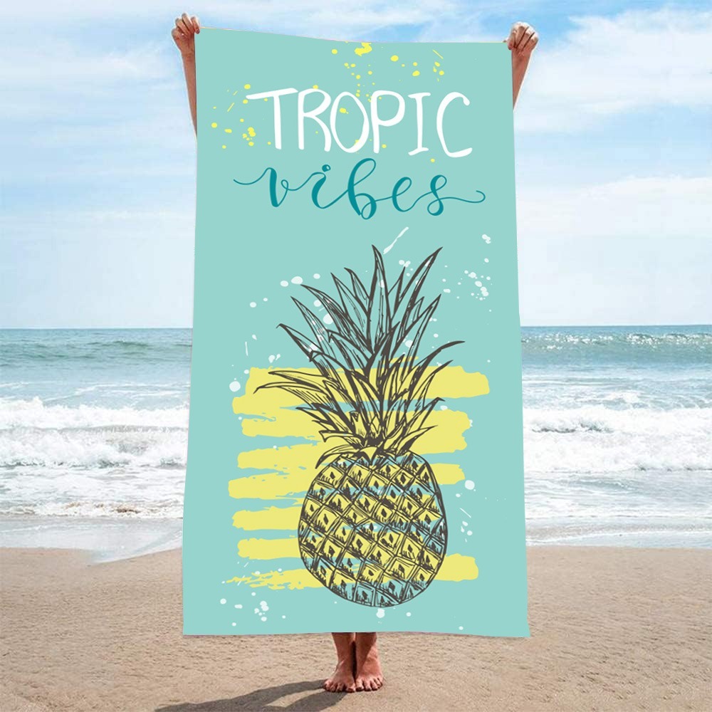 HAMSA Pattern Beach Towel27x55 - огляд і ціна Camp Towel Microfiber