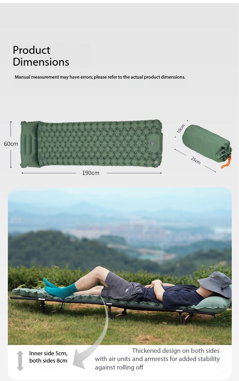 Waterproof Inflatable Camping  - огляд і ціна Outdoor Camping Mat