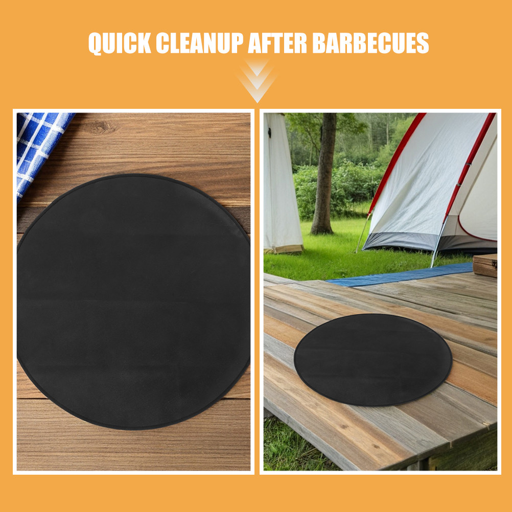 Fireproof Round Bbq Mat 24 Inc - огляд і ціна Outdoor Camping Stove