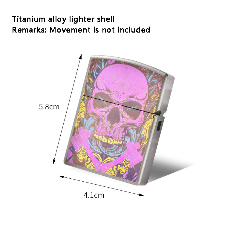 Pink Skull Titanium Alloy Ligh - огляд і ціна Outdoor Windproof Lighter
