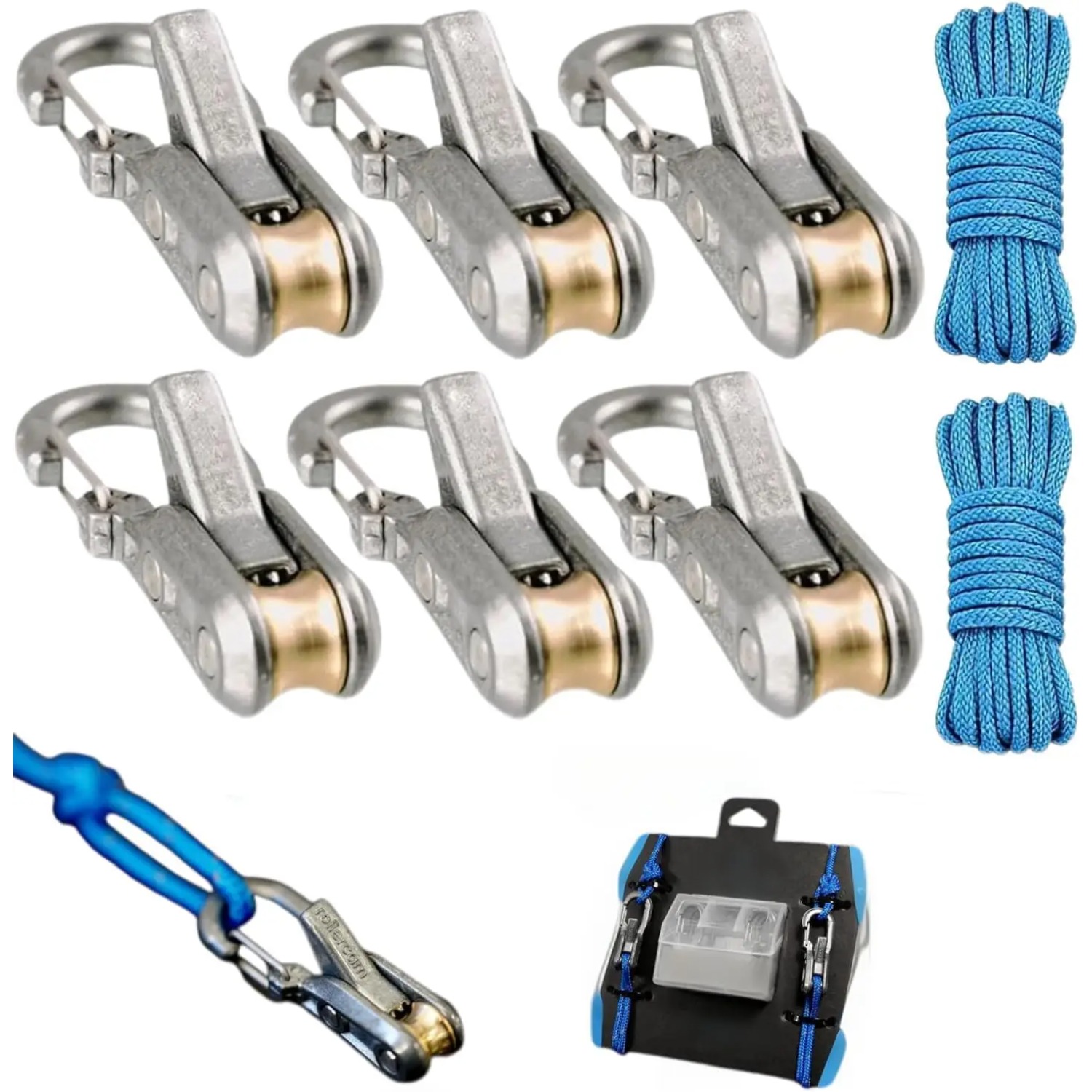 6Pcs Paracord Rope Tensioner K - огляд і ціна Outdoor Camping Guy