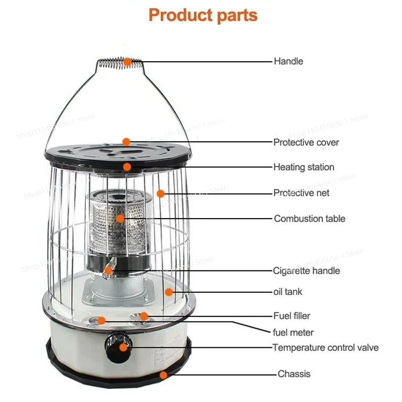 Portable Heater Ice Fishing Ca - огляд і ціна Outdoor Camping Stove