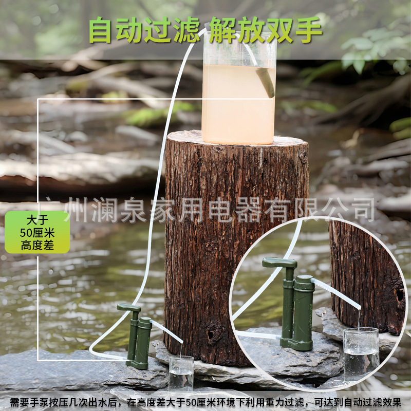 Camping Water Filters Outdoor  - огляд і ціна Outdoor Camping Water Filter