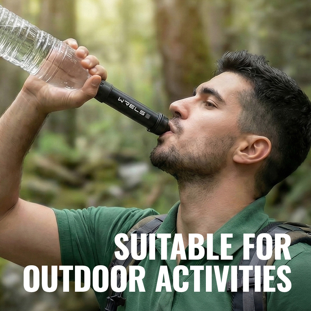 WRELS Outdoor Water Purifier P - огляд і ціна Outdoor Camping Water Filter
