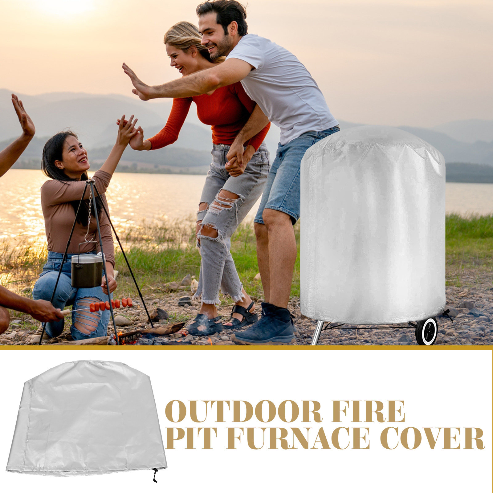 Outdoor Bbq Grill Cover Heavy  - огляд і ціна Outdoor Camping Stove