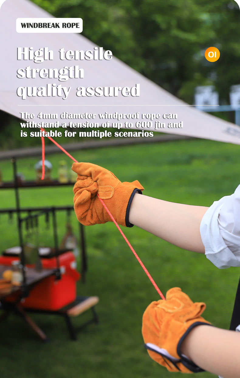 Tent Ropes 4mm Reflective Cord - огляд і ціна Outdoor Camping Guy