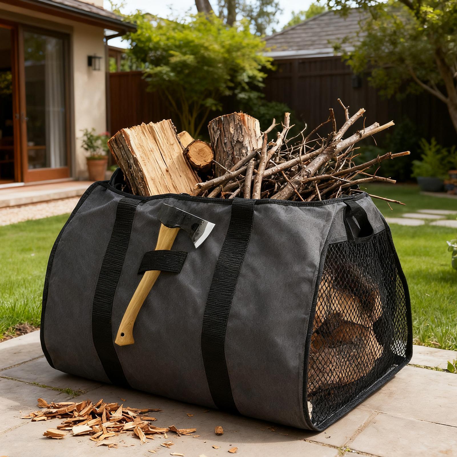 Firewood Carrier Large Portabl - огляд і ціна Outdoor Camping Stove