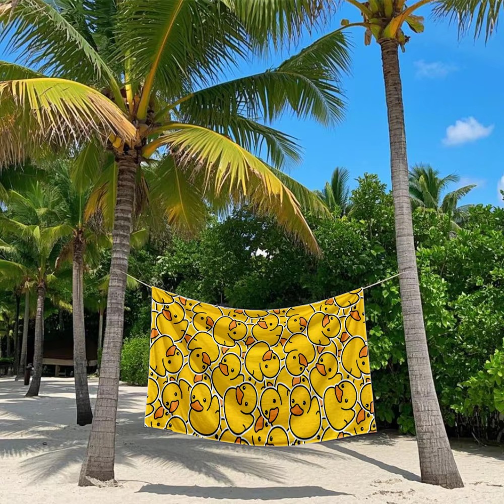Quick Drying Yellow Rubber Duc - огляд і ціна Camp Towel Microfiber