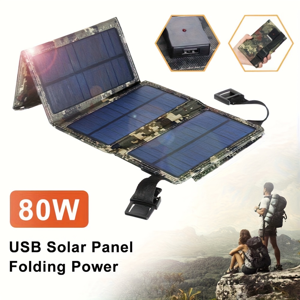 [Solar Panel] 80W Portable Fol - огляд і ціна Outdoor Camping Hiking