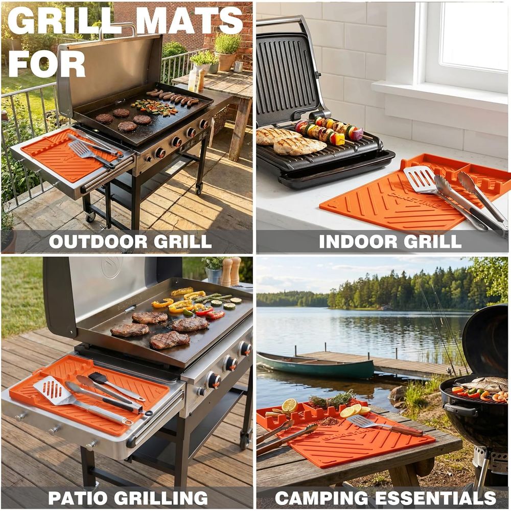 Silicone Grill Mats or Griddle - огляд і ціна Outdoor Camping Mat