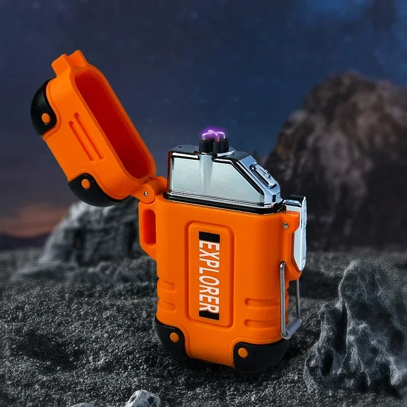 Waterproof Double Arc Lighter  - огляд і ціна Outdoor Windproof Lighter