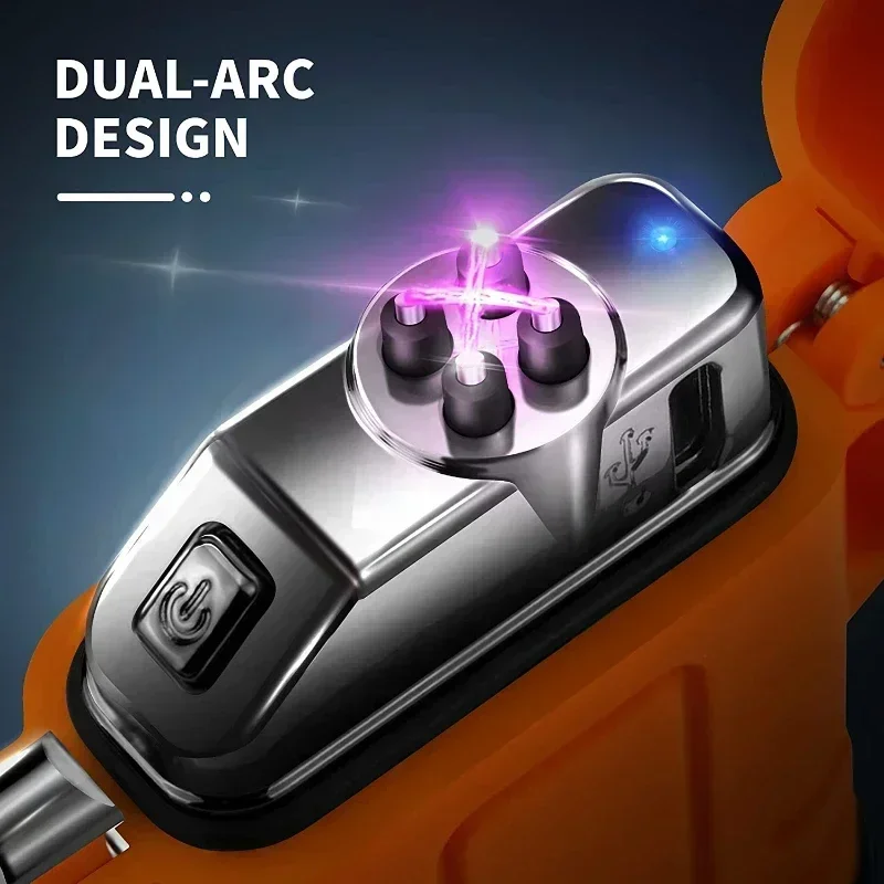 Waterproof Double Arc Lighter  - огляд і ціна Outdoor Windproof Lighter
