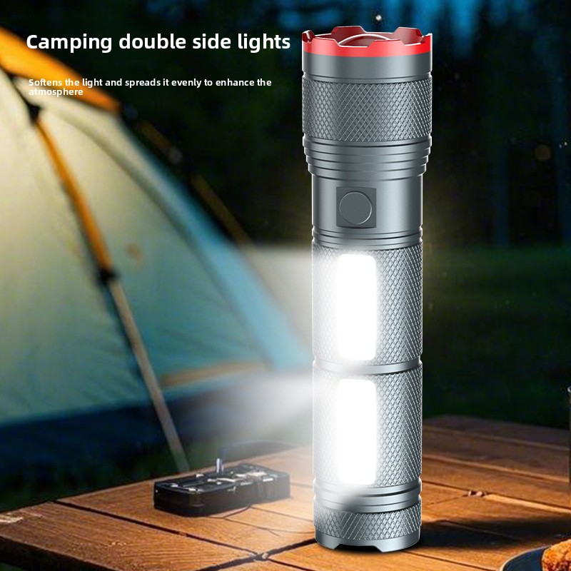 7200mAh Highlight Flashlight C - огляд і ціна Outdoor Camping Hiking
