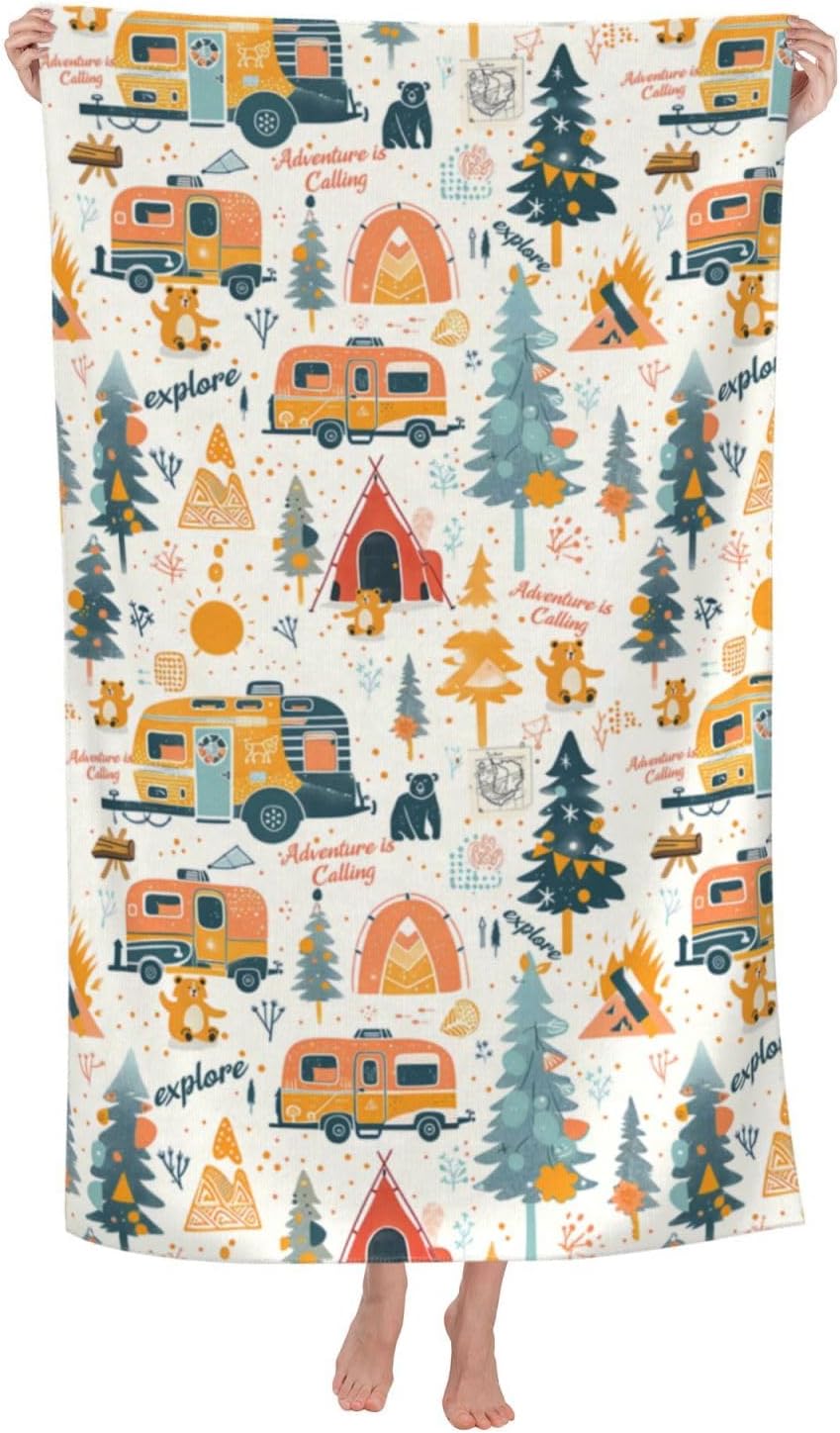 Camping Adventure Beach Towel  - огляд і ціна Camp Towel Microfiber