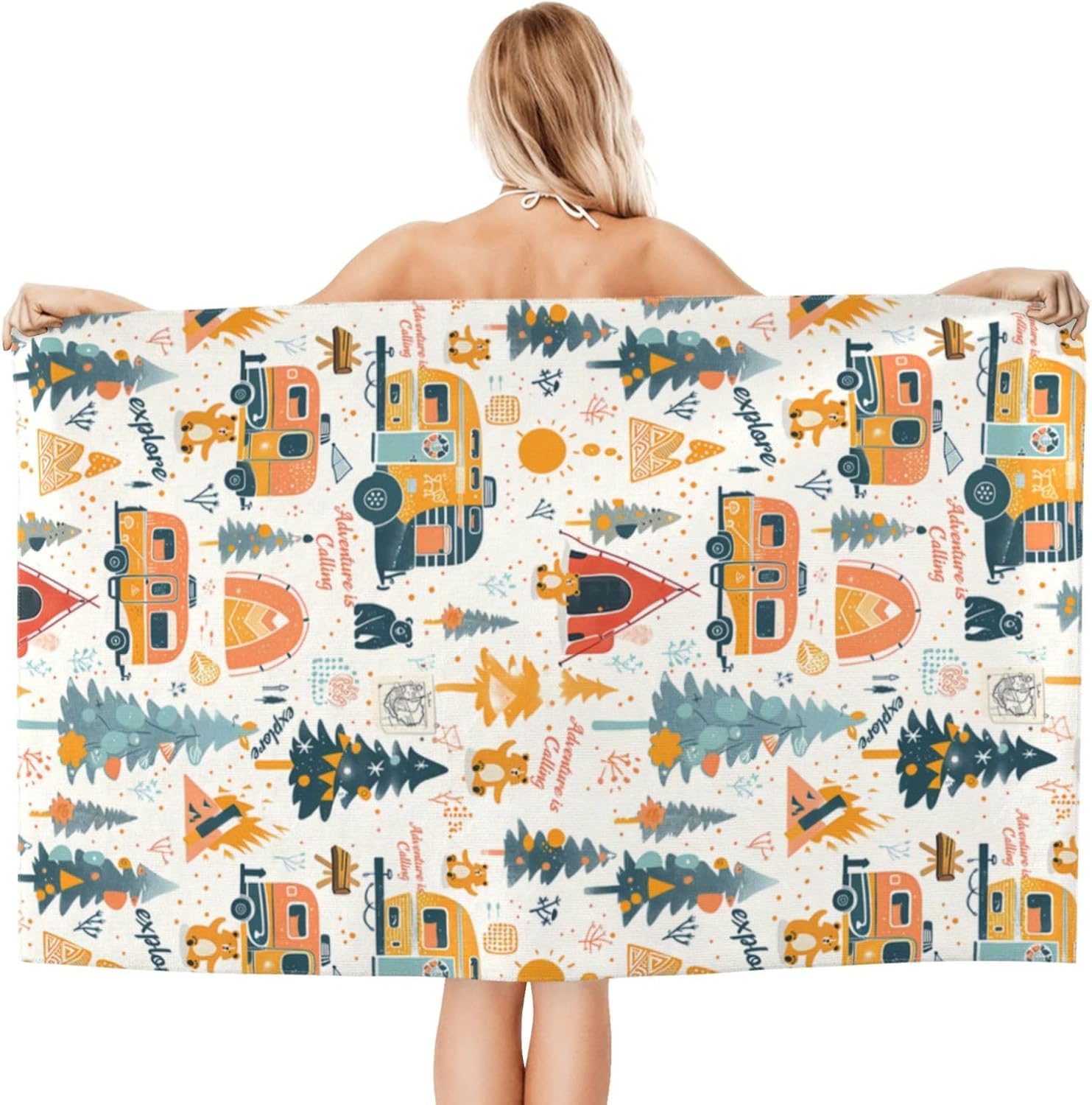 Camping Adventure Beach Towel  - огляд і ціна Camp Towel Microfiber