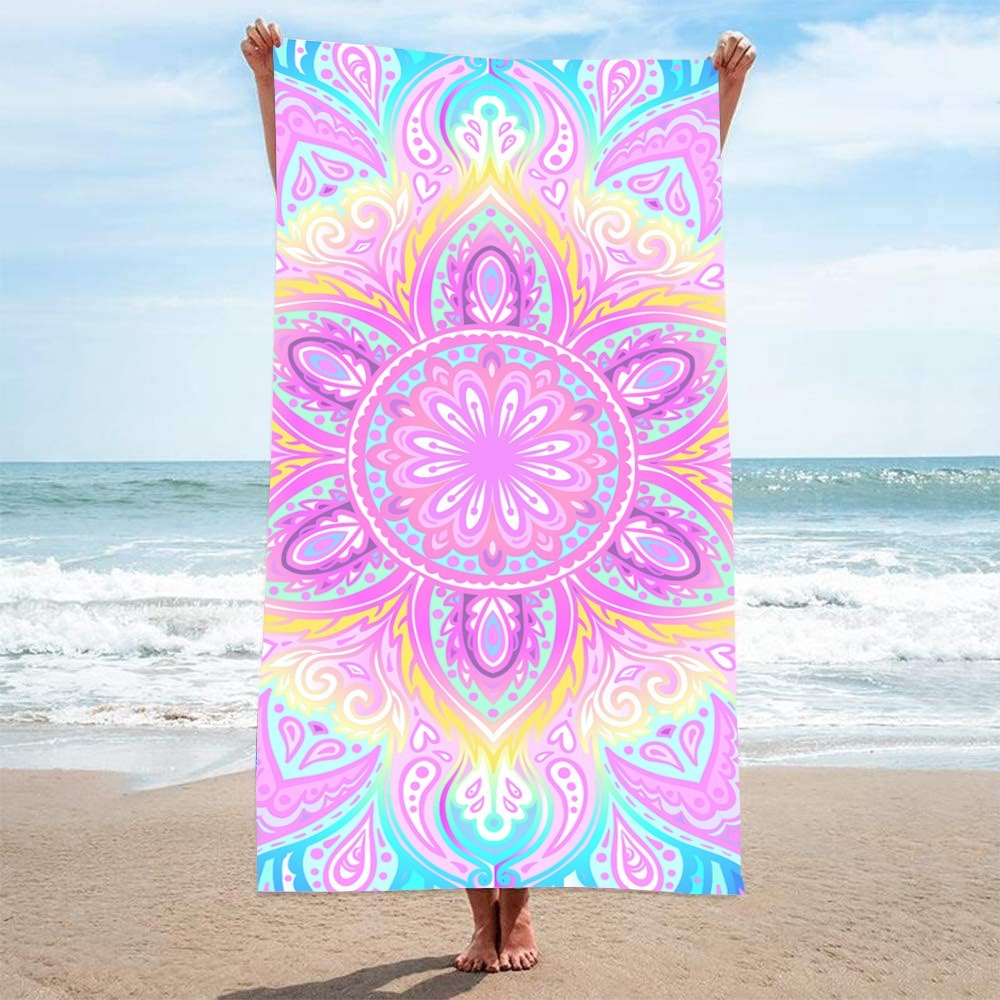Mysterious Pattern Beach Towel - огляд і ціна Camp Towel Microfiber