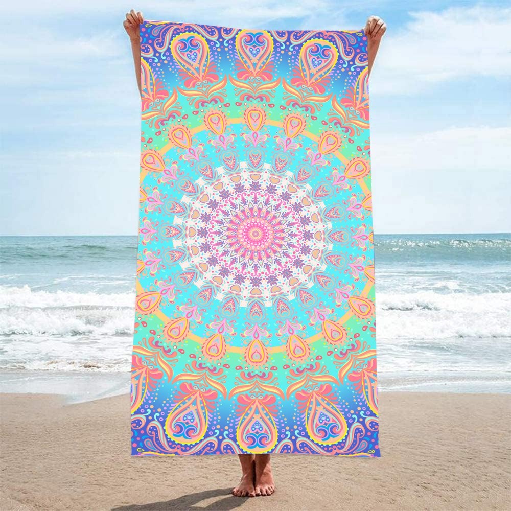 Mysterious Pattern Beach Towel - огляд і ціна Camp Towel Microfiber