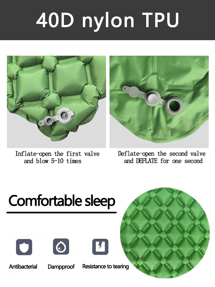 Camping Inflatable Mattress in - огляд і ціна Outdoor Camping Mat